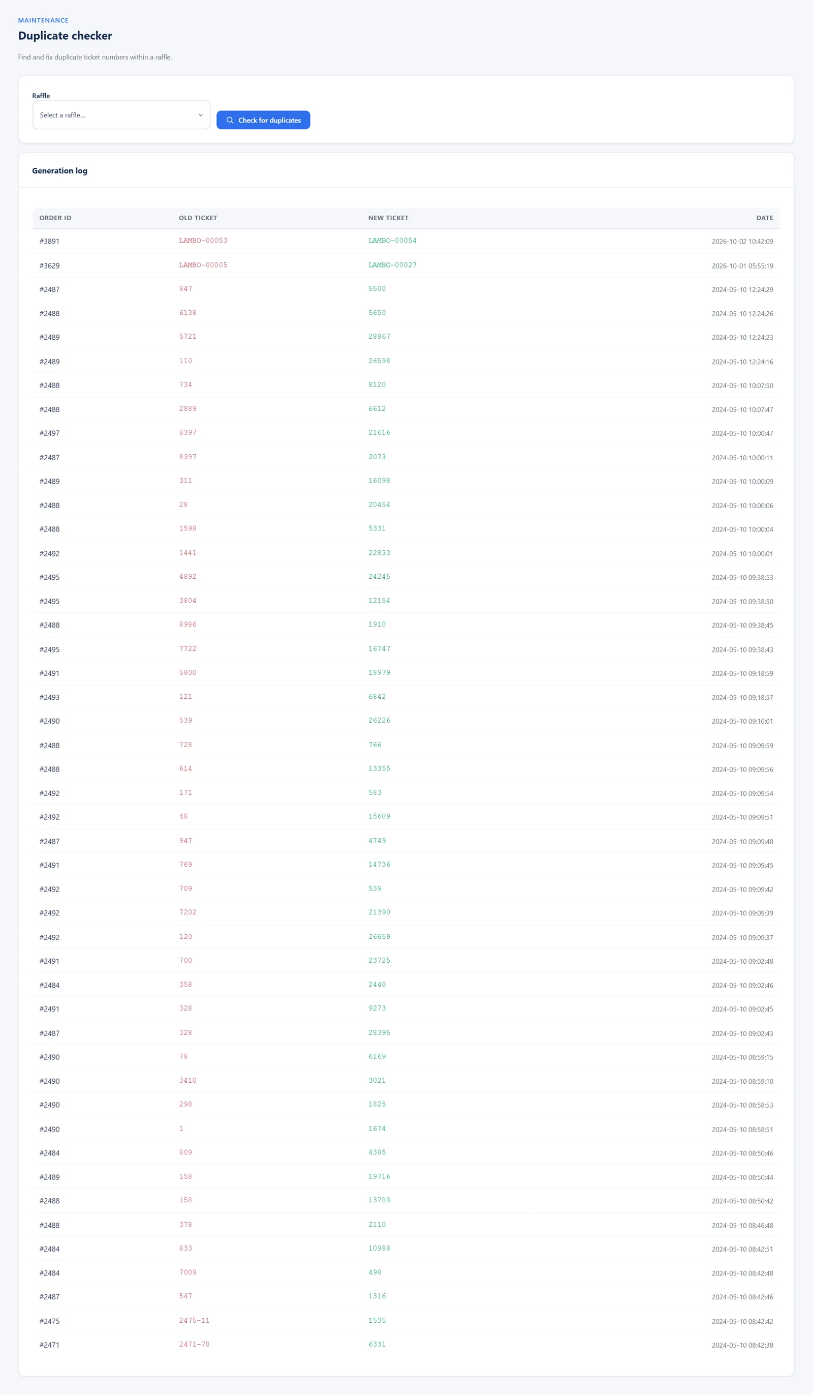 Duplicate Checker